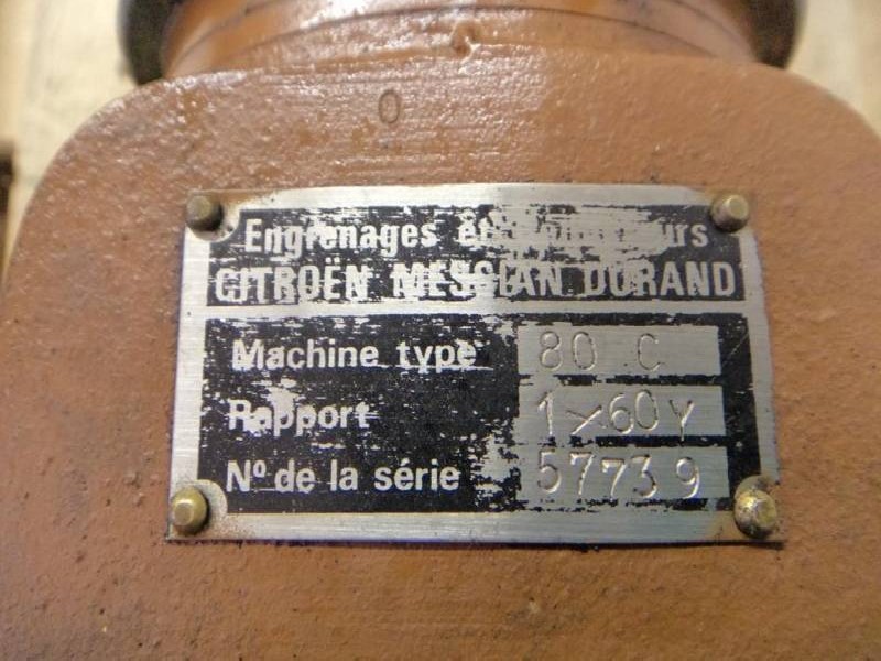 Servo motor GOULD M233- H600-900Y-AD CITROEN MESSIAN DURAND Type 80 C ( 80C ) HEIDENHAIN ROD 426 E 1500 Ersatzteil für Toyoda HES52 ! gebraucht ! photo on Industry-Pilot